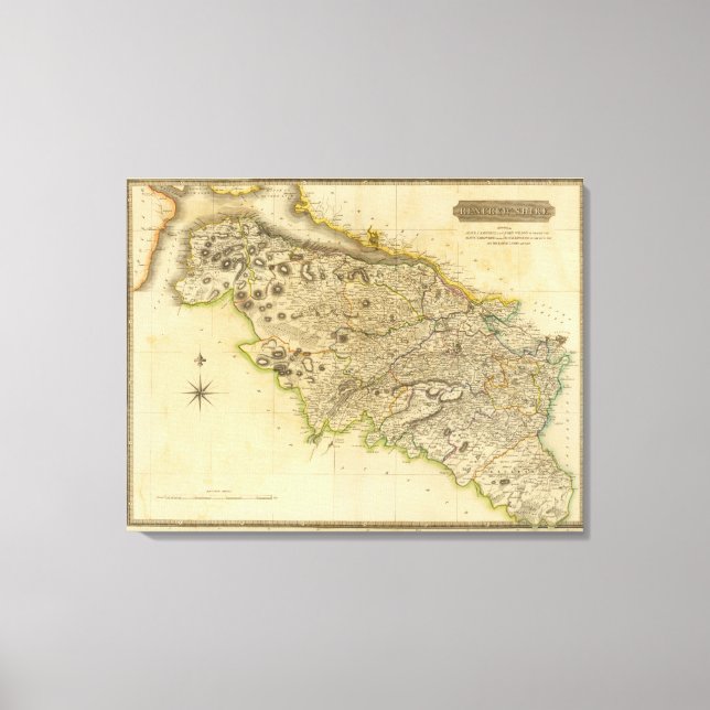 Renfrew Shire Canvas Print (Front)