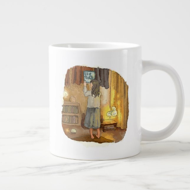 Renji Sakura Giant Coffee Mug (Right)