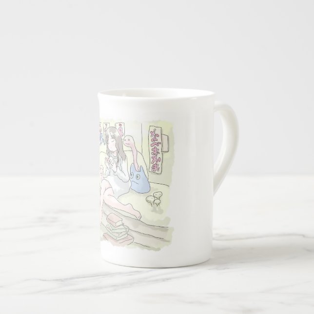 Renji Sanni Bone China Mug (Front Right)