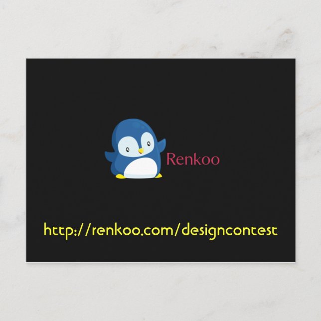 Renkoo Design Contest Postcard (Front)