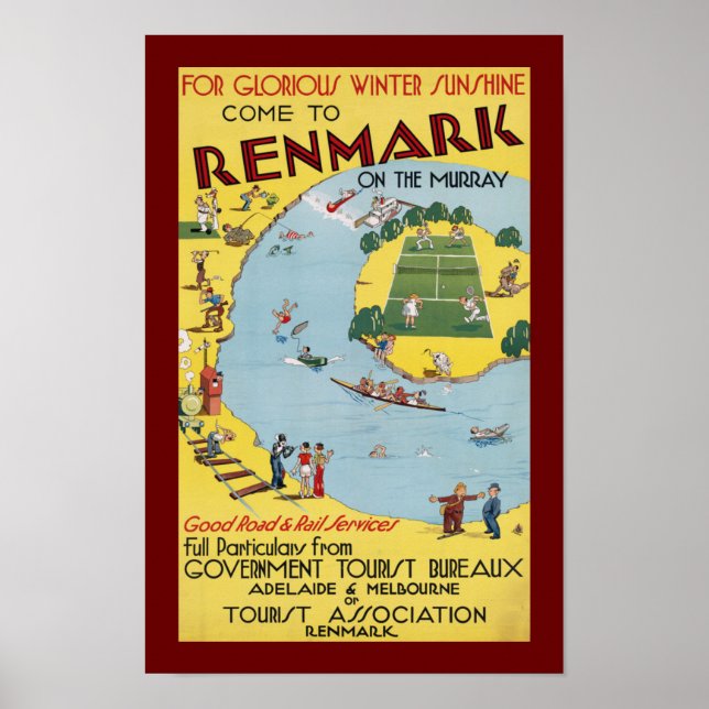 Renmark on the Murray Poster (Front)