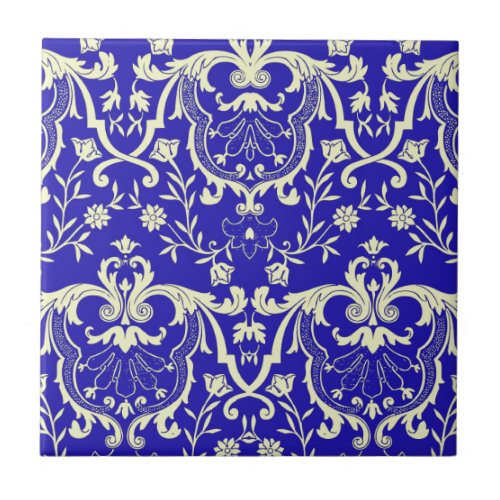 Rennaisance Damask 1  Sonolotre Ceramic Tile