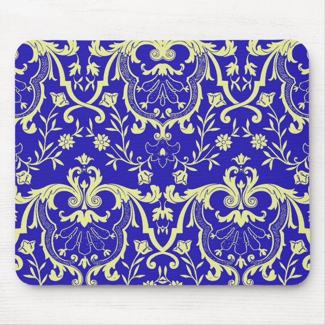 Rennaisance Damask #1 @ Sonolotre Mouse Pad (Front)