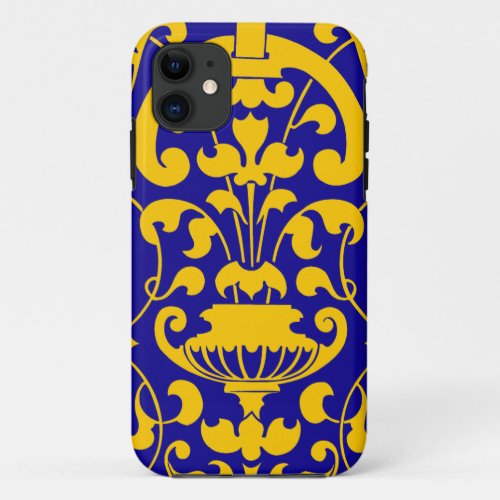 Rennaisance Damask 4  Sonolotre iPhone 11 Case