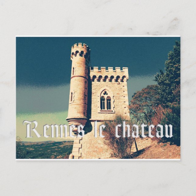 Rennes le Chateau Postcard (Front)