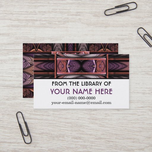 Customizable Rennie Mac Media Card Business Card Template