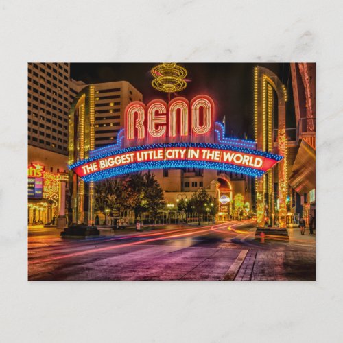 Reno Arch Postcard