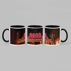 Reno Arch Vintage Wraparound Photo Mug