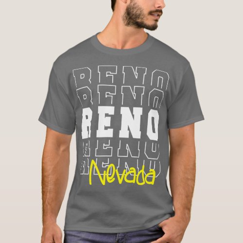 Reno city Nevada Reno NV T_Shirt