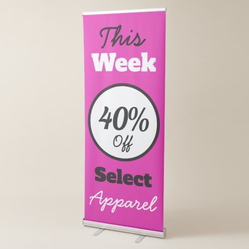 Reno Custom Retractable Banner