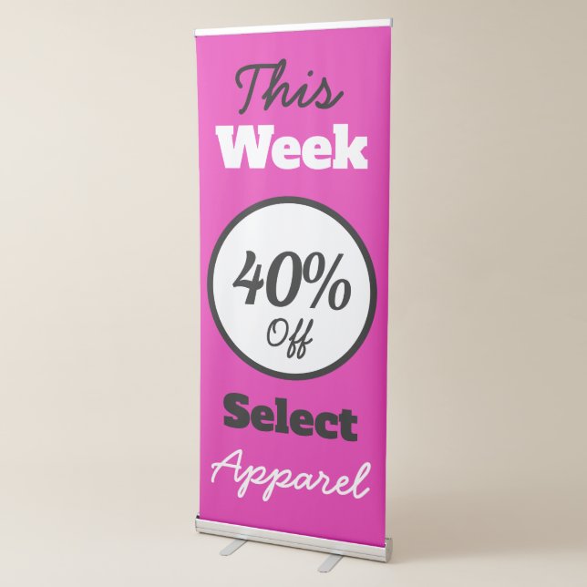 Reno Custom Retractable Banner (3/4)