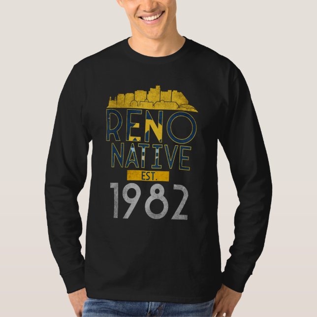 Reno Native Est. 1982 T-Shirt (Front)