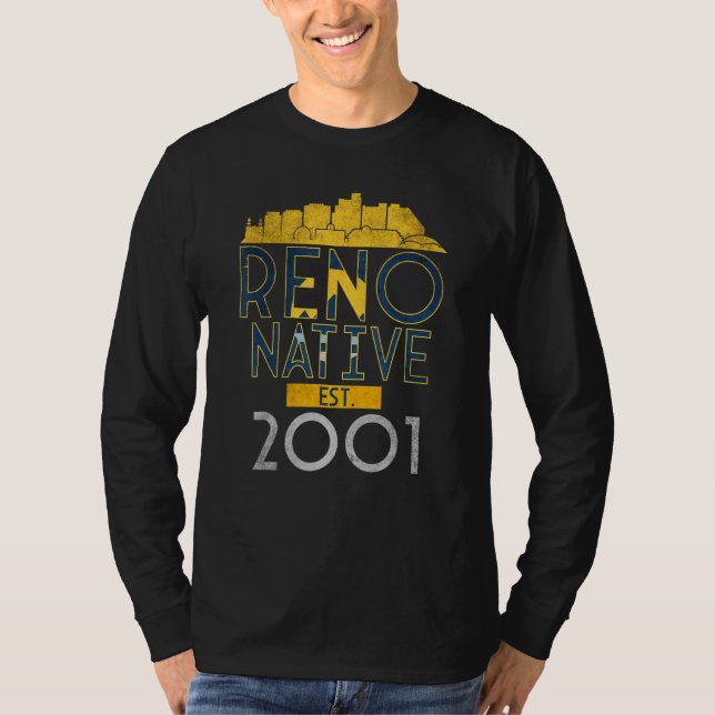 Reno Native Est. 2001 T-Shirt (Front)