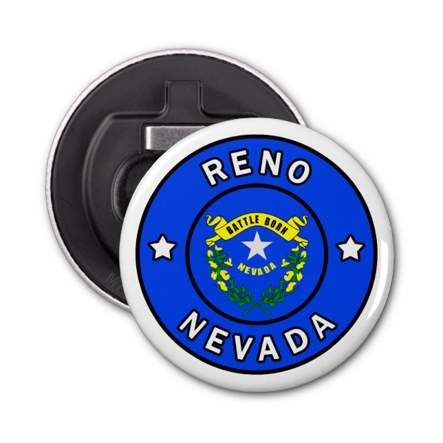 Reno Nevada Bottle Opener (Front)