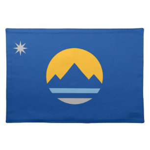 Reno (Nevada) City flag Cloth Placemat