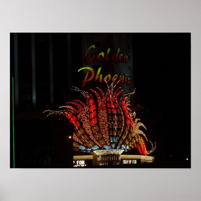 Reno Nevada Flamingo Poster (Front)