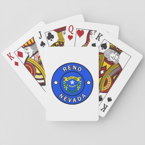 Reno Nevada Playing Cards