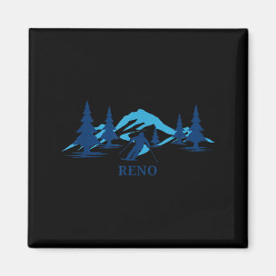 Reno nevada ski resort skiing skier magnet