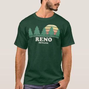 Reno NV Vintage Throwback Retro 70s Design T-Shirt