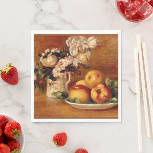 Renoir - Apples and Flowers Napkins