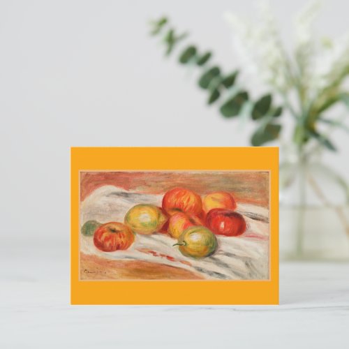 Renoir _ Apples Orange and Lemons Postcard