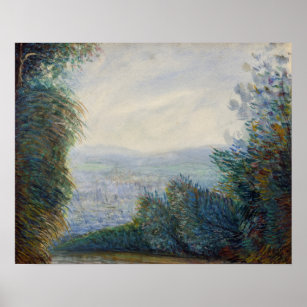 Renoir Auvers Valley Oise River Painting Poster
