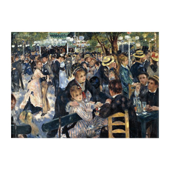 Renoir - Bal du Moulin de la Galette, fine art (Front)