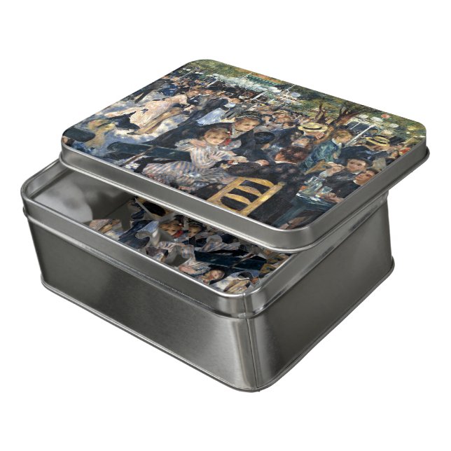 Renoir - Bal du Moulin de la Galette Jigsaw Puzzle (Lid Open)