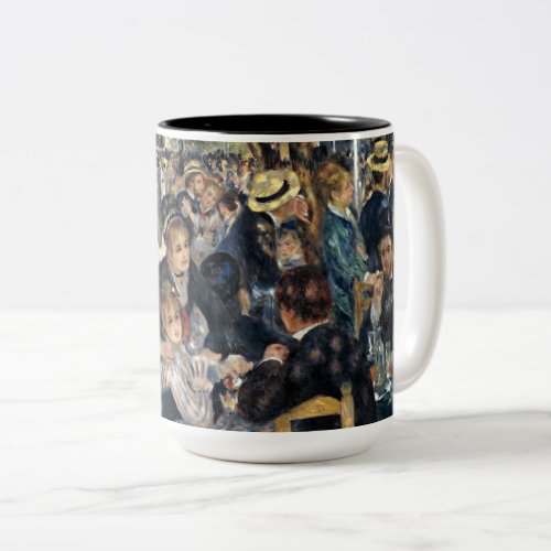 Renoir _ Bal du Moulin de la Galette Two_Tone Coffee Mug