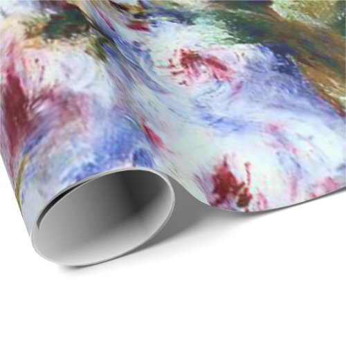 Renoir Beautiful Rose Bouquet Wrapping Paper