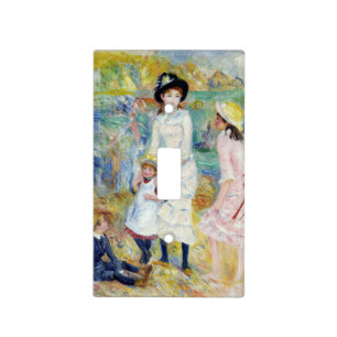 Renoir - Children on the Seashore, Guernsey Light Switch Cover
