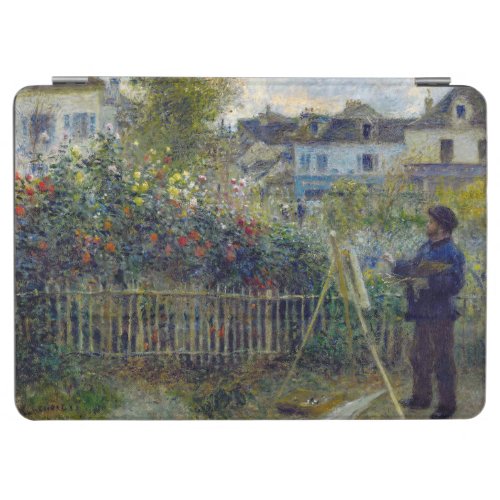 Renoir _ Claude Monet Painting in his Garden iPad Air Cover