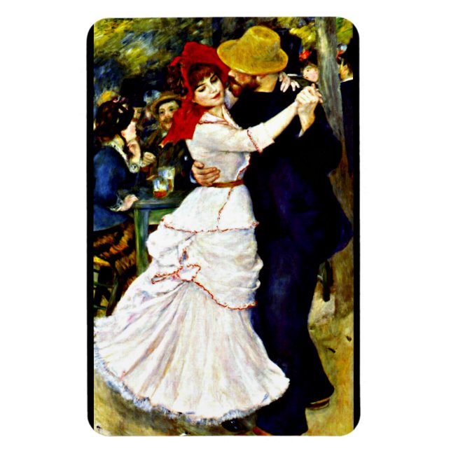 Renoir - Dance at Bougival Magnet (Vertical)