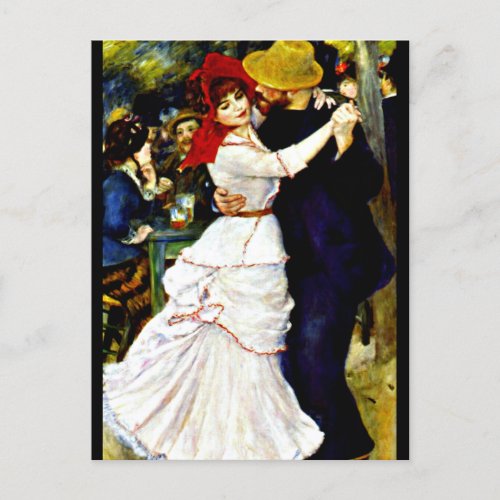 Renoir _ Dance at Bougival Postcard