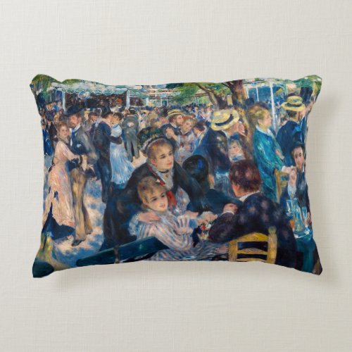 Renoir _ Dance at Le Moulin de la Galette Accent Pillow