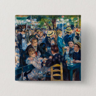 Renoir - Dance at Le Moulin de la Galette Button