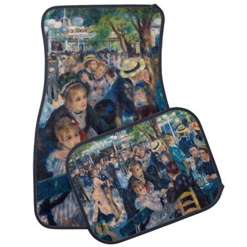 Renoir _ Dance at Le Moulin de la Galette Car Floor Mat