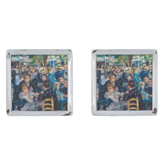 Renoir - Dance at Le Moulin de la Galette Cufflinks (Front)