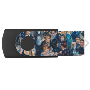 Renoir - Dance at Le Moulin de la Galette Flash Drive
