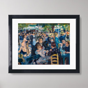 Renoir - Dance at Le Moulin de la Galette Framed Art