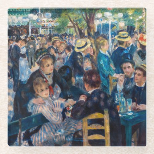 Renoir _ Dance at Le Moulin de la Galette Glass Coaster