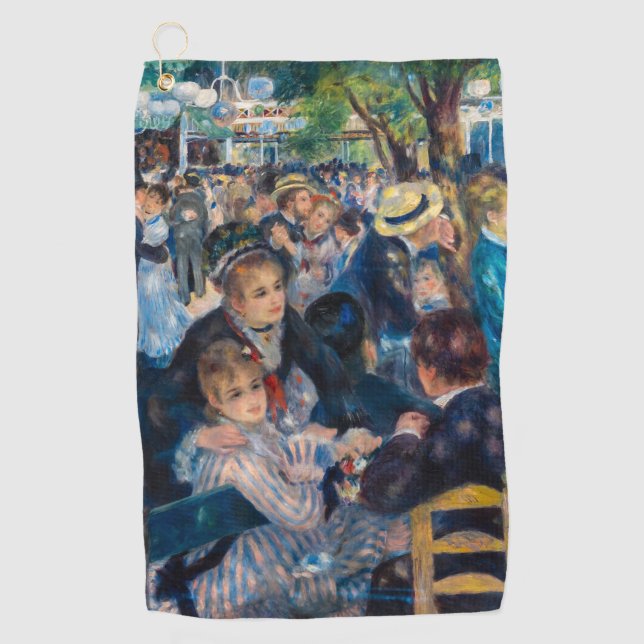 Renoir - Dance at Le Moulin de la Galette Golf Towel (Front)