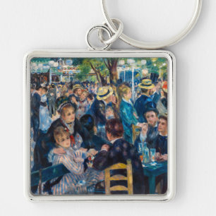 Renoir - Dance at Le Moulin de la Galette Keychain