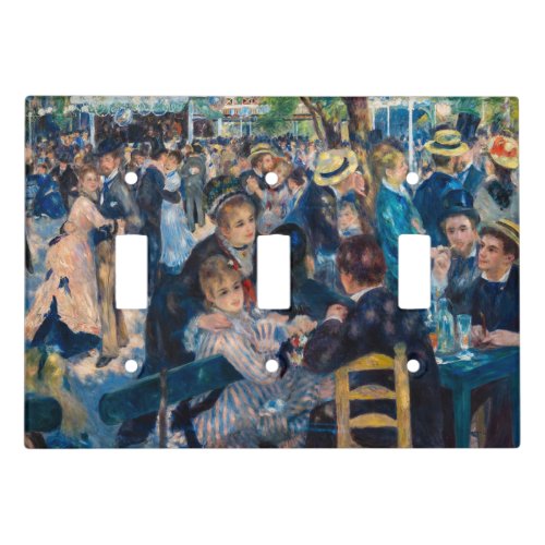 Renoir _ Dance at Le Moulin de la Galette Light Switch Cover