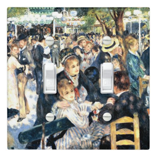 Renoir _ Dance at Le Moulin de la Galette Light Switch Cover