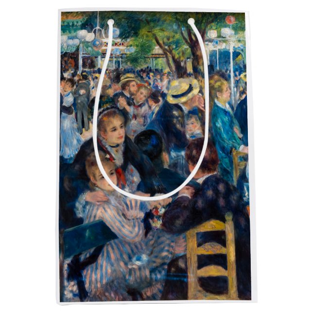 Renoir - Dance at Le Moulin de la Galette Medium Gift Bag (Front)