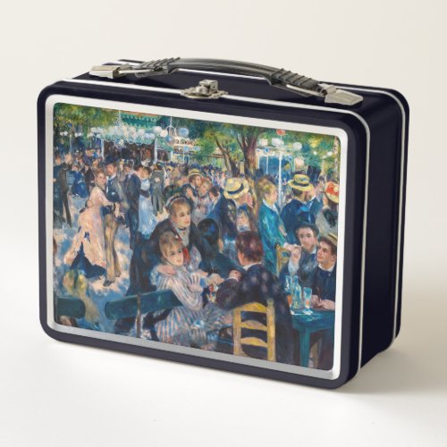 Renoir _ Dance at Le Moulin de la Galette Metal Lunch Box