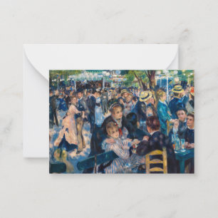 Renoir - Dance at Le Moulin de la Galette Note Card