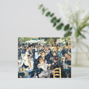 Renoir - Dance at Le Moulin de la Galette Postcard