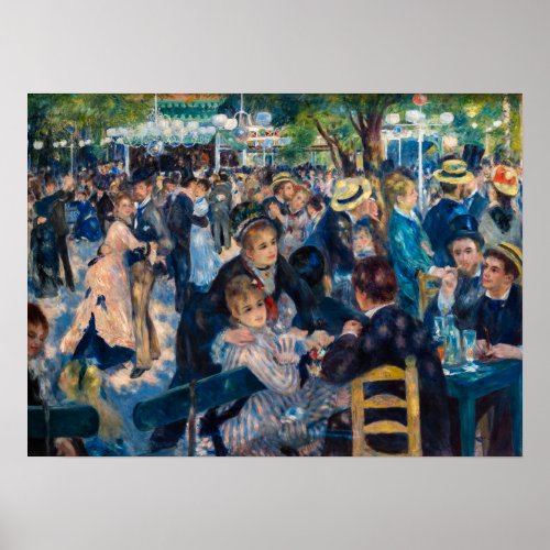 Renoir _ Dance at Le Moulin de la Galette Poster